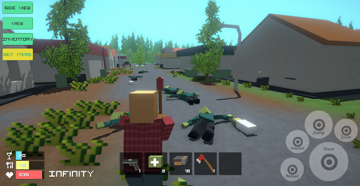 Screenshot Zombie Survival Shooter: Craft