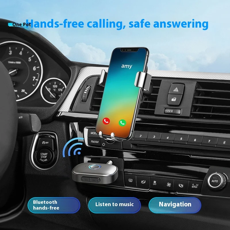 Title 4, Auto Audio Ontvanger met Handsfree en Eén Knop ...
