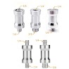 Đầu Nối Chuyển Đổi Ren Ốc Vít Dành Cho Chân Đèn Đuôi 1/4 - 3/8 Inch