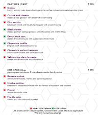 Tea And Lounge (Radisson Blu Atria) menu 7