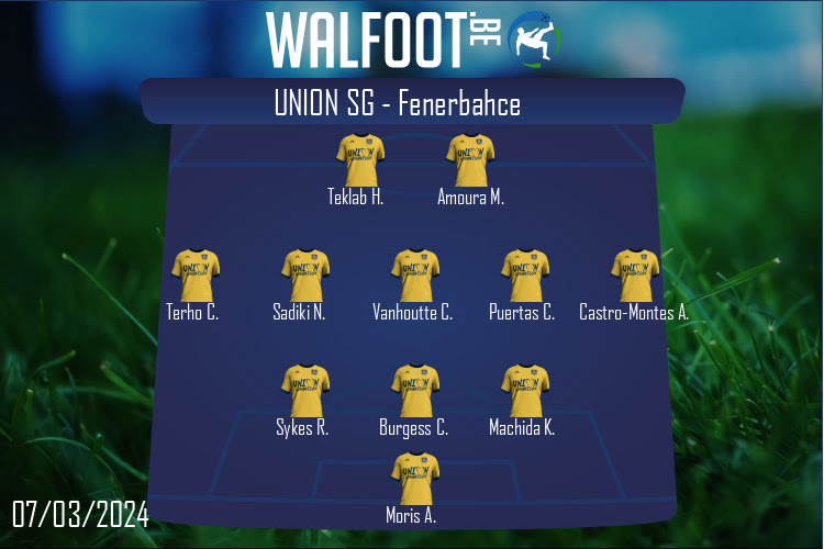 Union SG (Union SG - Fenerbahce)