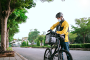 There has been an explosion of electric pedal bikes on city streets. Stock photo.