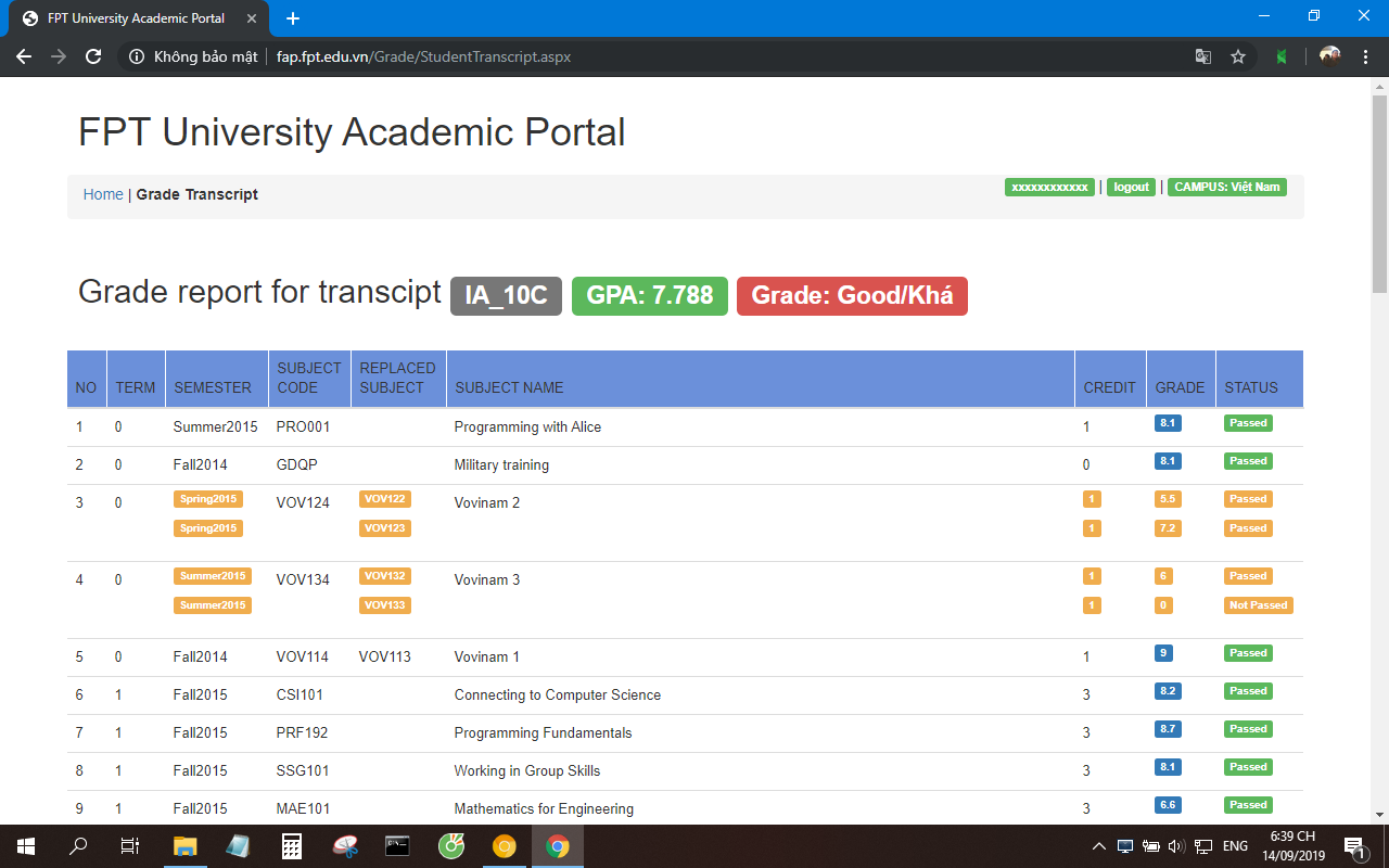 FPT University Mark Manager Preview image 1