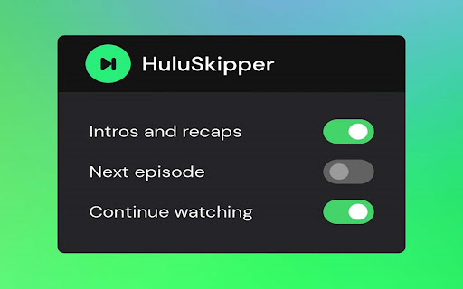 Skipper for Hulu.jp skip intros & recaps
