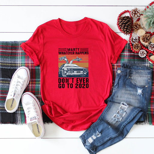 Title 7, Marty Dont Ever Go To Funny T-Shirt Men. A hil...