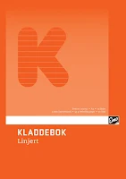 Kladdebok A4 linj. 50bl. 55gr.