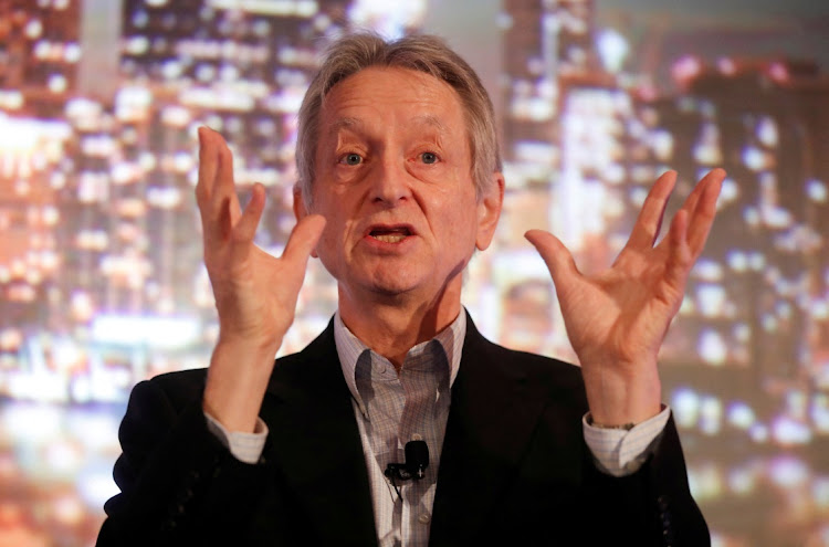 Artificial intelligence pioneer Geoffrey Hinton speaks at the Thomson Reuters Financial and Risk Summit in Toronto, December 4 2017. Picture: MARK BLINCH/REUTERS