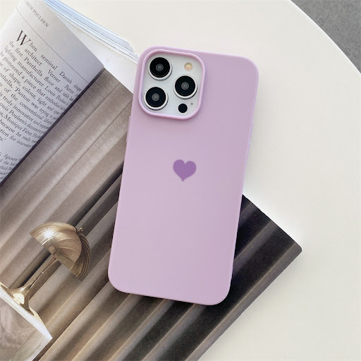 Title 5, Simple Love Silicone Phone Case, Drop-proof Pro...