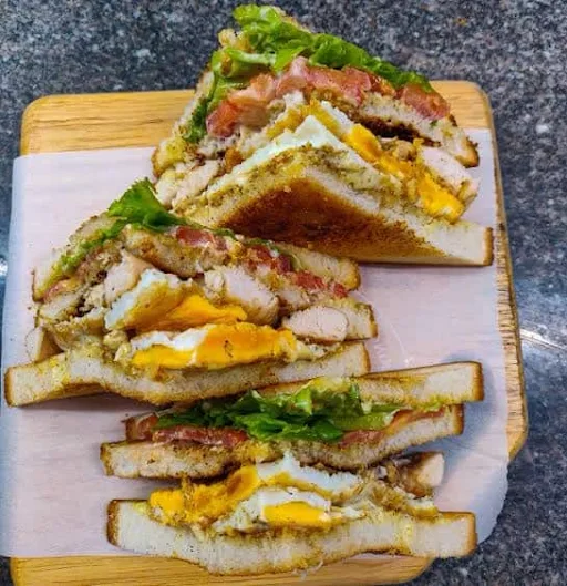 Non-Veg Club Sandwich