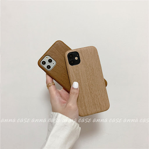 Title 6, Simple Wood Grain Leather Phone Case compatible...