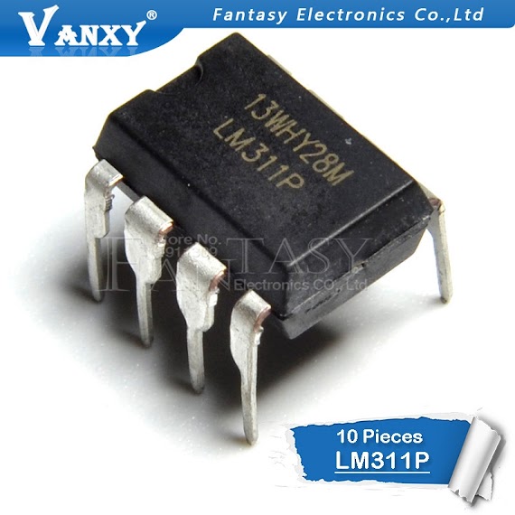 Bộ 10 Linh Kiện Điện Tử Ic Lm311P Dip8 Lm311 Dip 311P Dip - 8