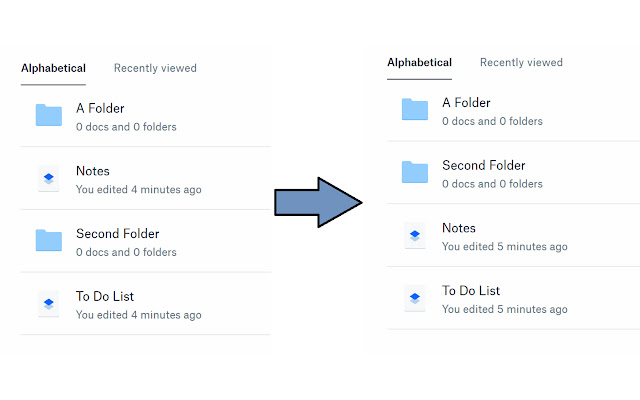 Folder Fixer for Dropbox Paper chrome extension