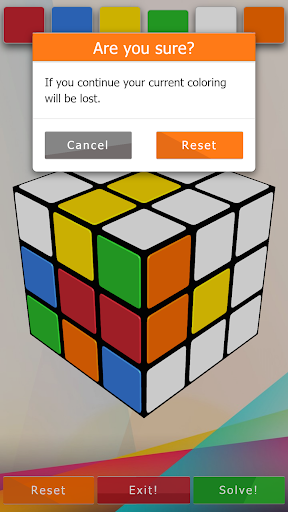 Screenshot 3D-Cube Solver