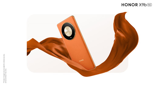 The smartphone comes in Sunrise Orange.