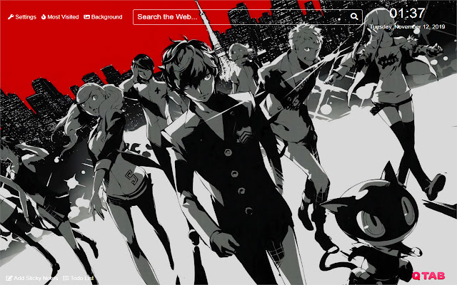 Persona 5 Wallpapers for New Tab