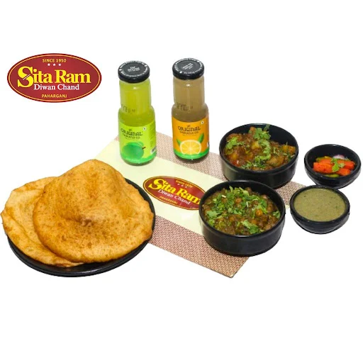 Chole Bhature With Shikanji Combo (4)