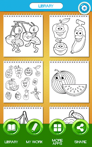 Fruit Coloring Pages