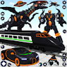 Dino Transform Robot Car Game icon