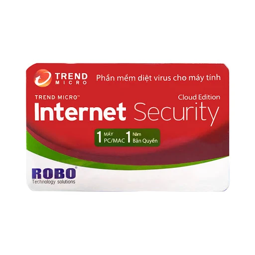 Phần mềm diệt Virus Trend Micro Internet Security 1 máy tính- Key