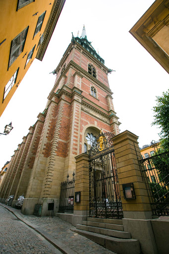 German-church-in-Old-Stockholm.jpg -  The German Church, sometimes called St. Gertrude's Church, is a church in Gamla stan, the old town in central Stockholm.