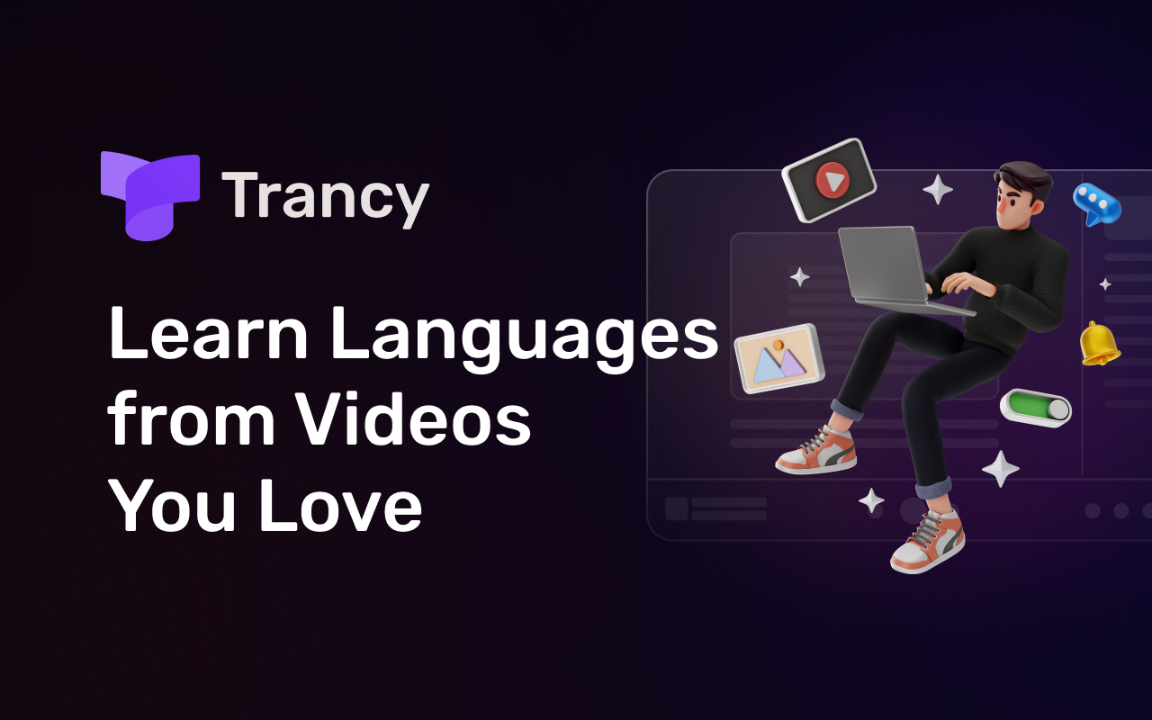 Trancy - Learn language with Youtube/Netflix Preview image 2