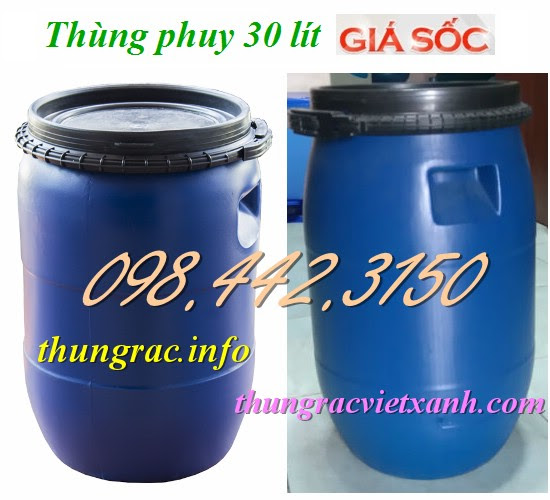 Thùng phuy 30 lít