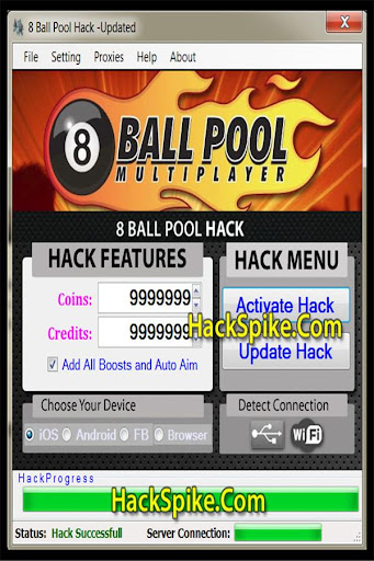 Hack for 8 Ball Pool