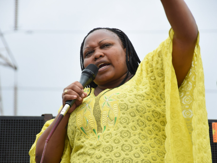 Former nominated senator Millicent Omanga.