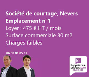 locaux professionnels à Nevers (58)