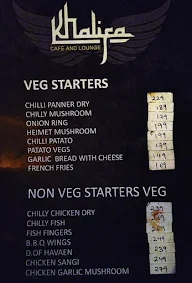 Royal Khalifa Cafe & Lounge menu 1