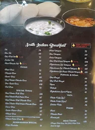 Nakshatra by Aghraharam menu 1