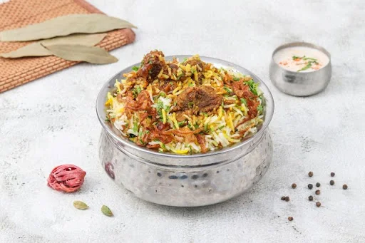 Mutton Dum Biryani (With Bone)