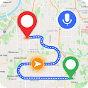 GPS Navigation Satellite Map