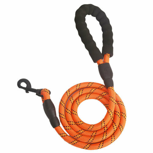 Title 7, Reflective Nylon Braided Dog Traction Rope, Exp...