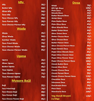 Bhagya Lakshmi Tiffin Centre menu 1