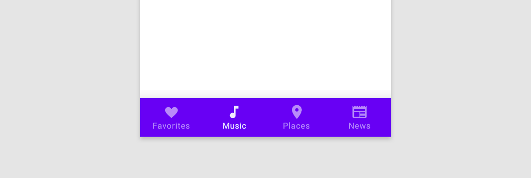 navigation - Material Design