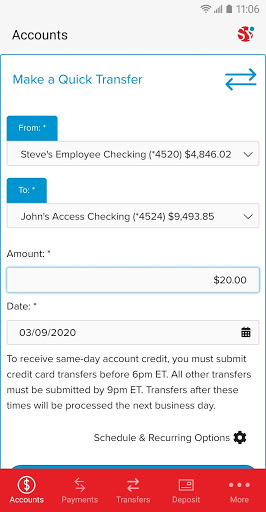 Screenshot My Synovus Mobile Banking