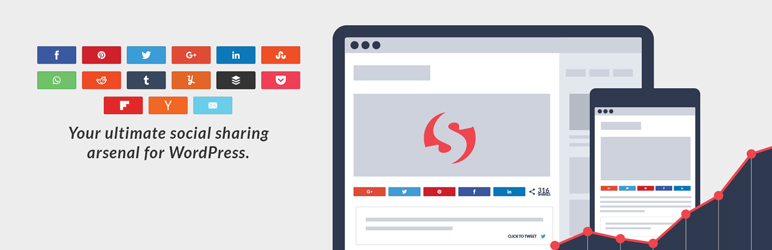 Plugin de compartilhamento social gratuito do Social Warfare Ultimate