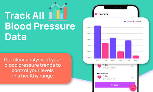 Screenshot Blood Pressure BPM Tracker