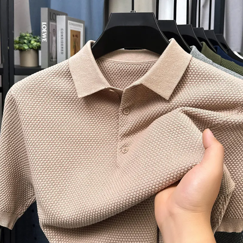 Loose Cotton Sweater Short Sleeve. Breathable and comfortable for summer. Perfect for casual wear. Enjoy the softness an