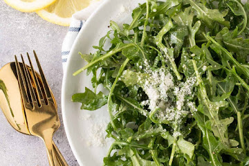 Arugula Salad with Lemon Vinaigrette