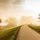 Concrete road