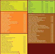 Dragon Noodles menu 1