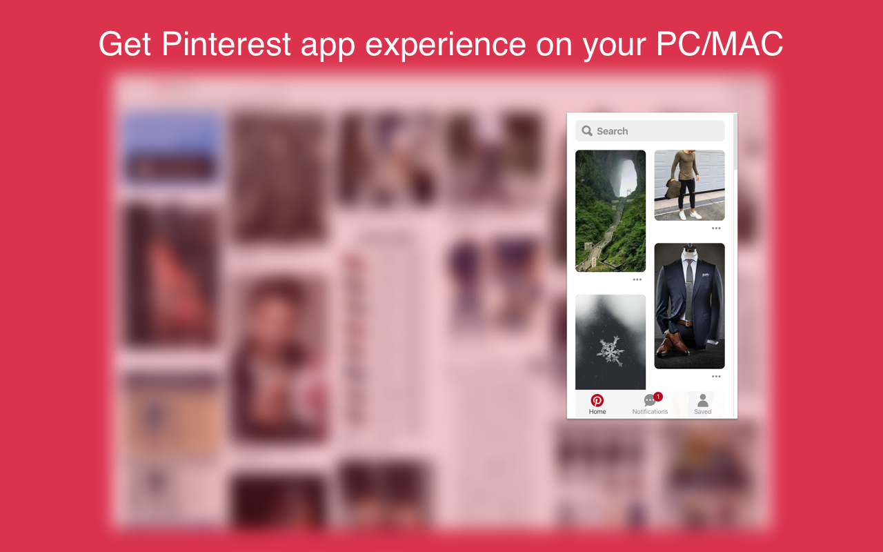 Mobile Pinterest for PC/MAC Preview image 1