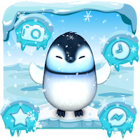 3D Cute Ice Penguin Launcher