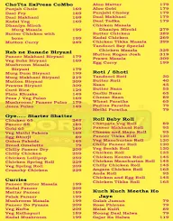 Tandoori Bay menu 2