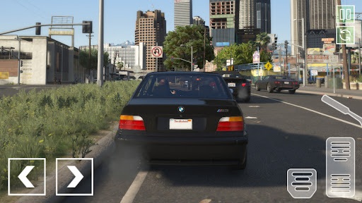 Screenshot E36: Black Car Drift Extreme