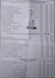 Dady Cool Shake & Ice Cream Parlour menu 5