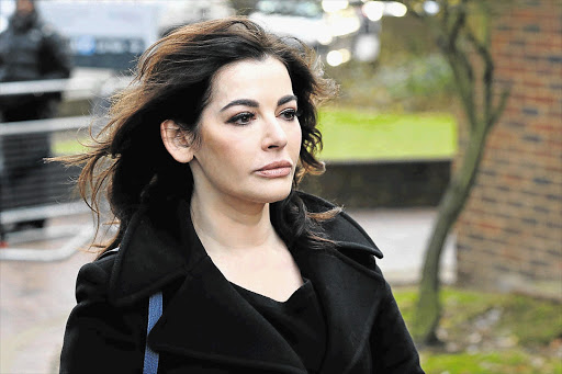 NO SELF-PITY: Nigella Lawson looks ahead