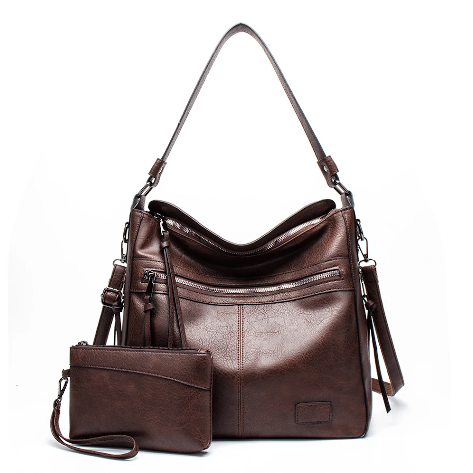 Bolsa feminina estilo europeu e americano, perfeita como bolsa de ombro ou mensageiro. Design moderno e elegante, ideal para o dia a dia.